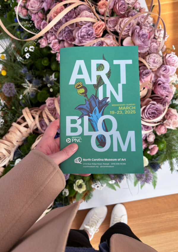 The Art in Bloom Exhibit at NCMA